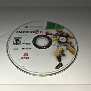 Xbox 360 Madden NFL 11 Video Game Disc - White